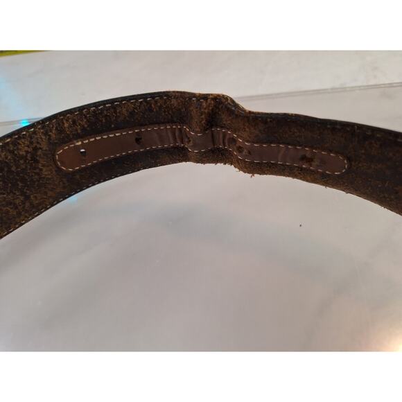 Justin vinatge leather belt